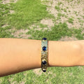 Gold Onyx Cuff