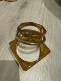 Tortoise Bangle Set