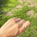 Gold Shell Ring
