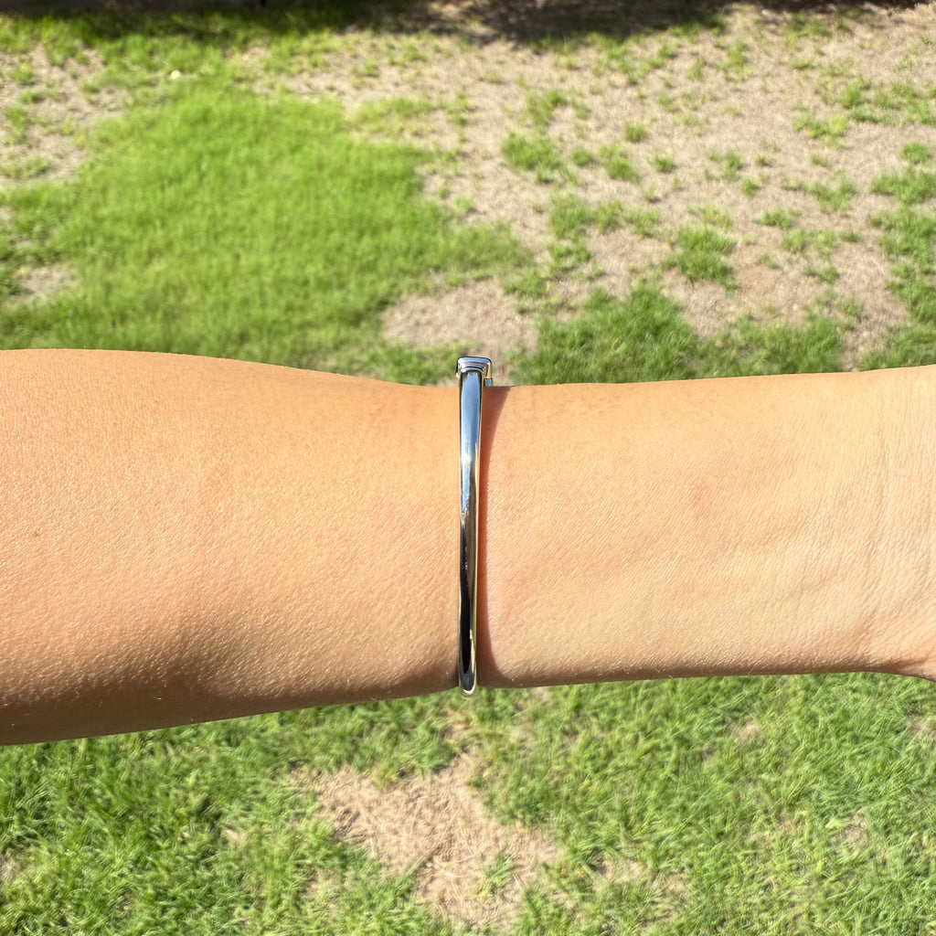 Silver Bamboo Cuff