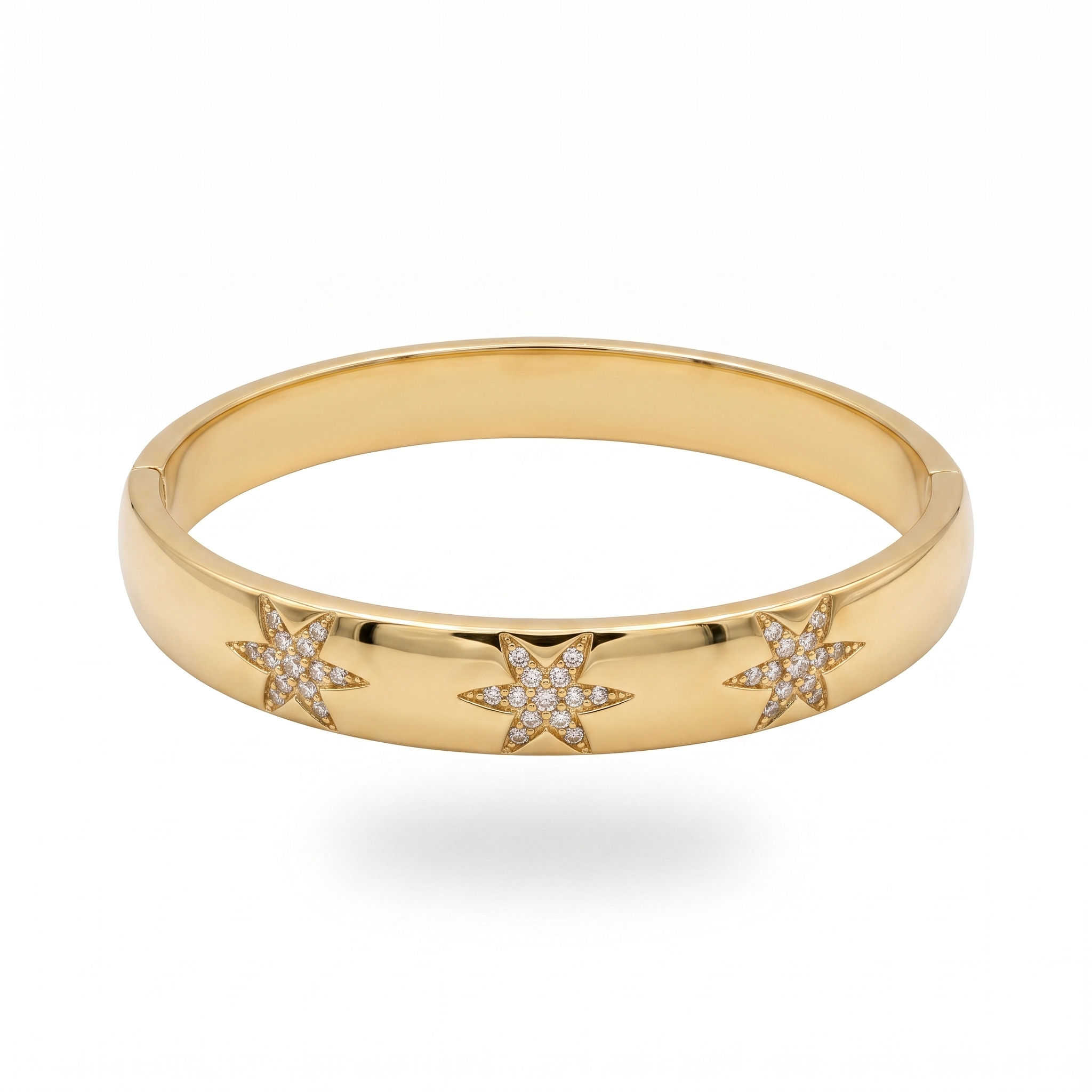 Gold Star Bangle