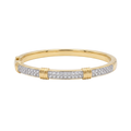 Gold Pavé Bangle
