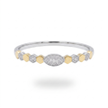 Two-Tone Pavé Bangle