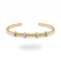Gold Rope Station Cuff