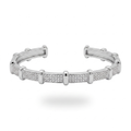 Silver Bamboo Cuff