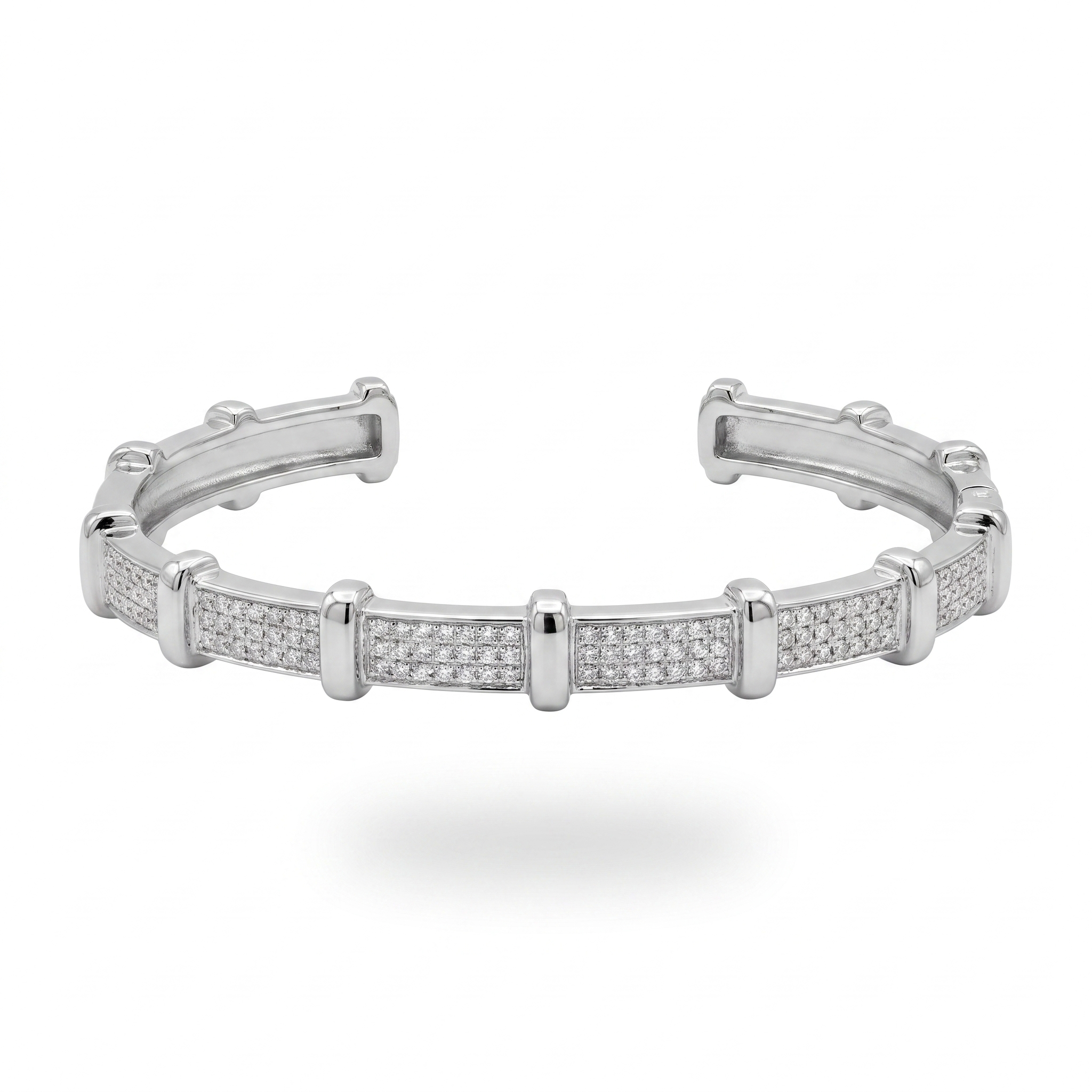 Silver Bamboo Cuff