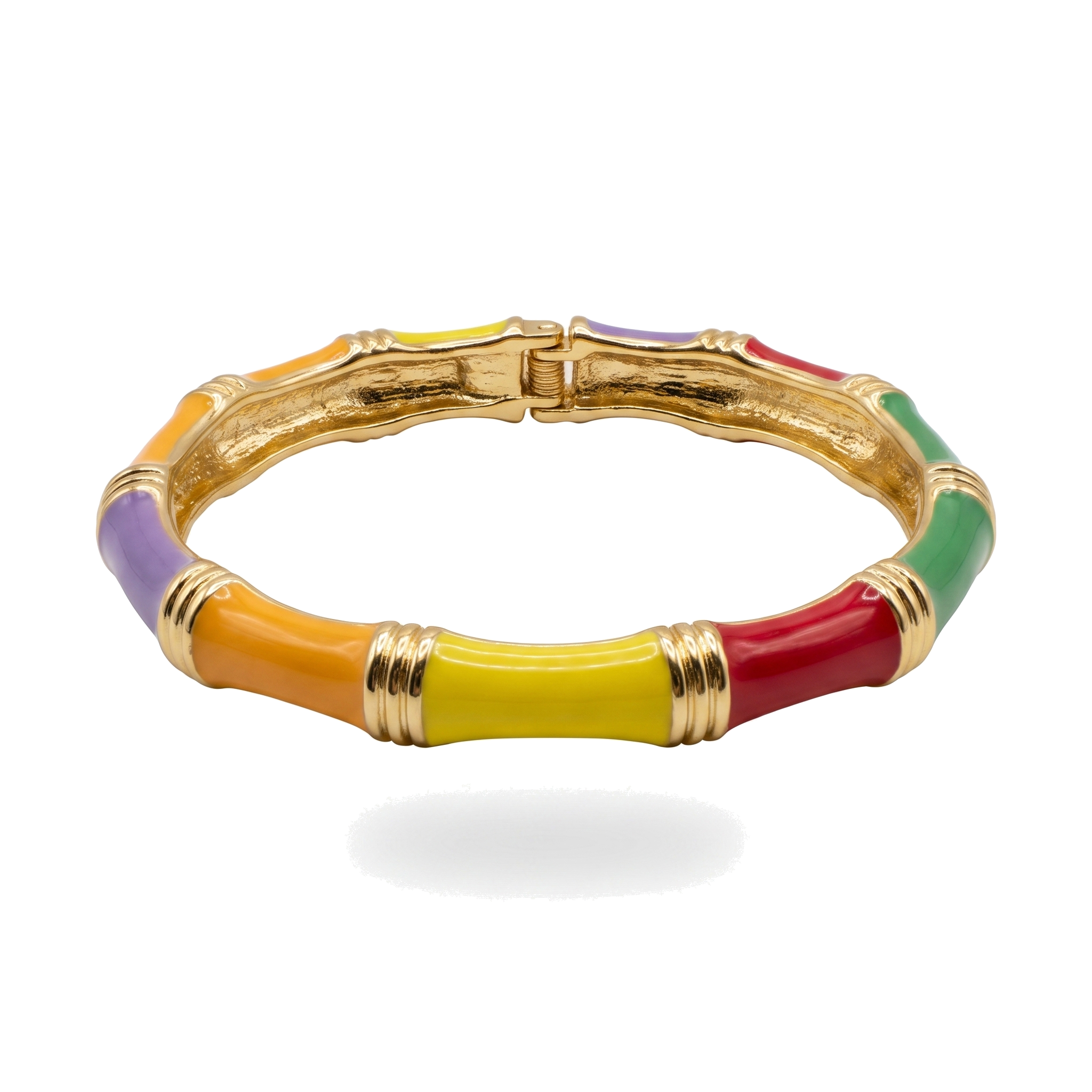Rainbow Bamboo Bangle