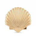 Gold Scallop Hair Clip
