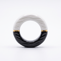 Black & White Resin Ring