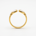 Gold Pearl Wrap Ring
