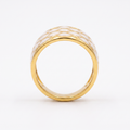 White Dome Ring