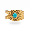Gold Turquoise Ring