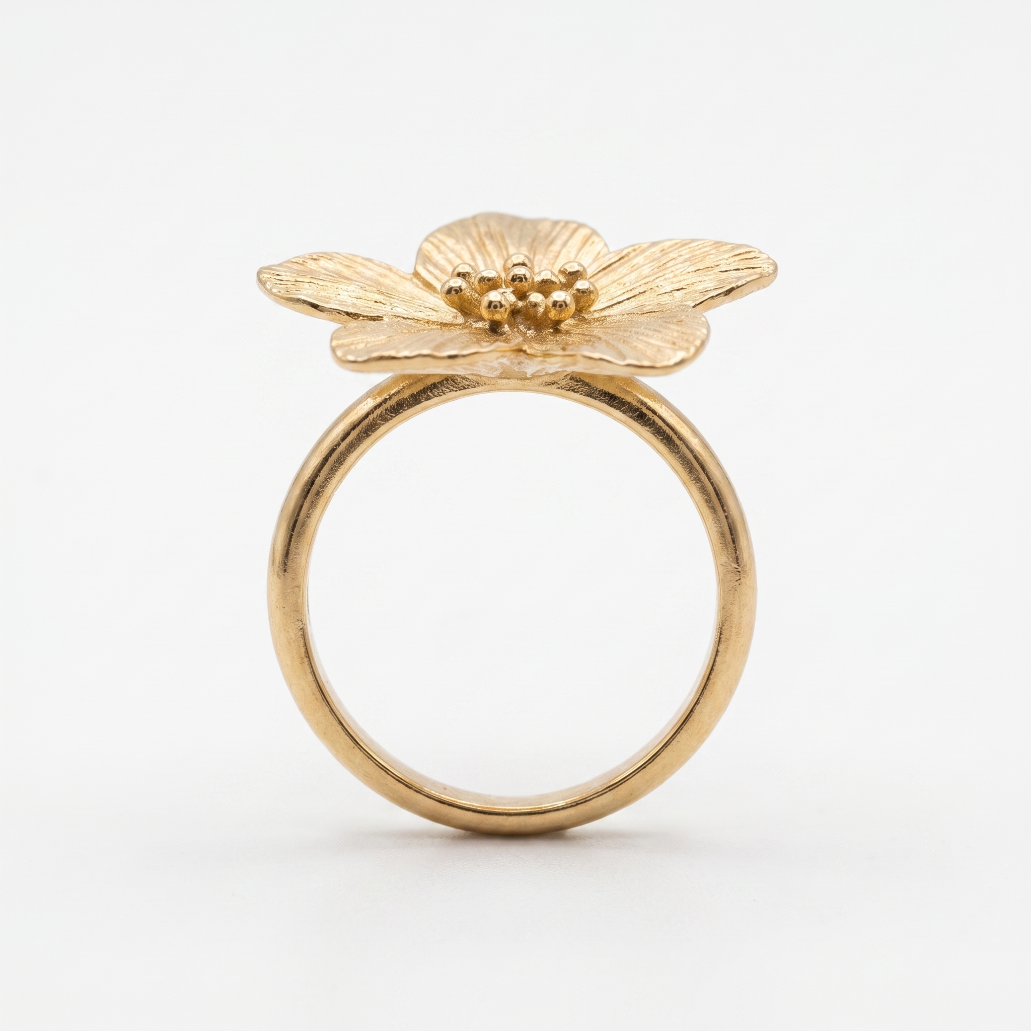 Gold Daisy Ring