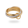 Gold Trinity Ring
