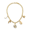 Gold Charm Necklace
