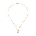 Gold Crescent Moon Necklace