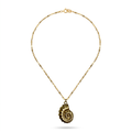 Gold Conch Pendant Necklace