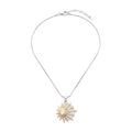 Silver Starburst Necklace