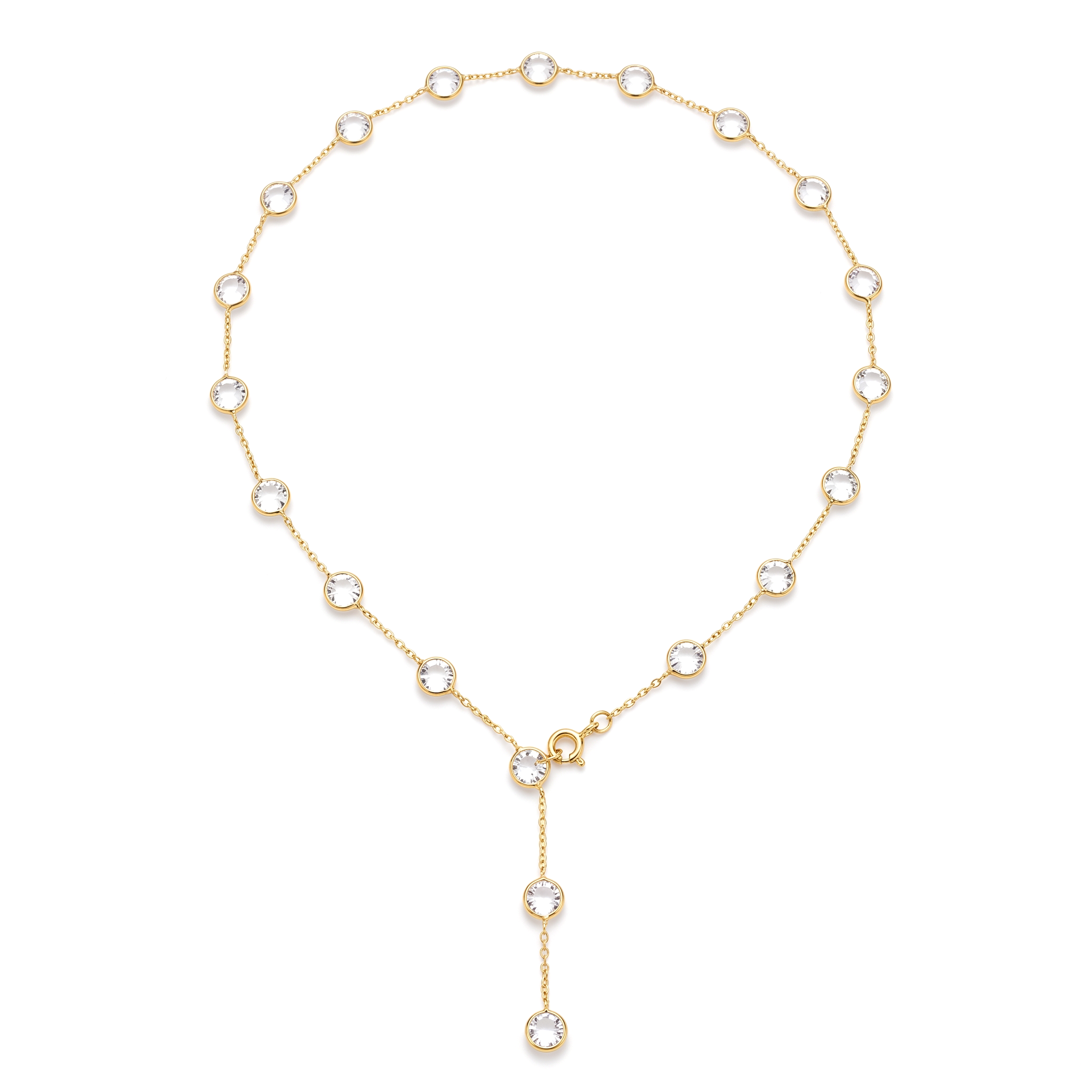 Gold Crystal Station Lariat