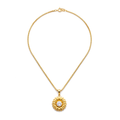 Gold Sunflower Necklace