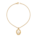 Mother-of-Pearl Cameo Necklace