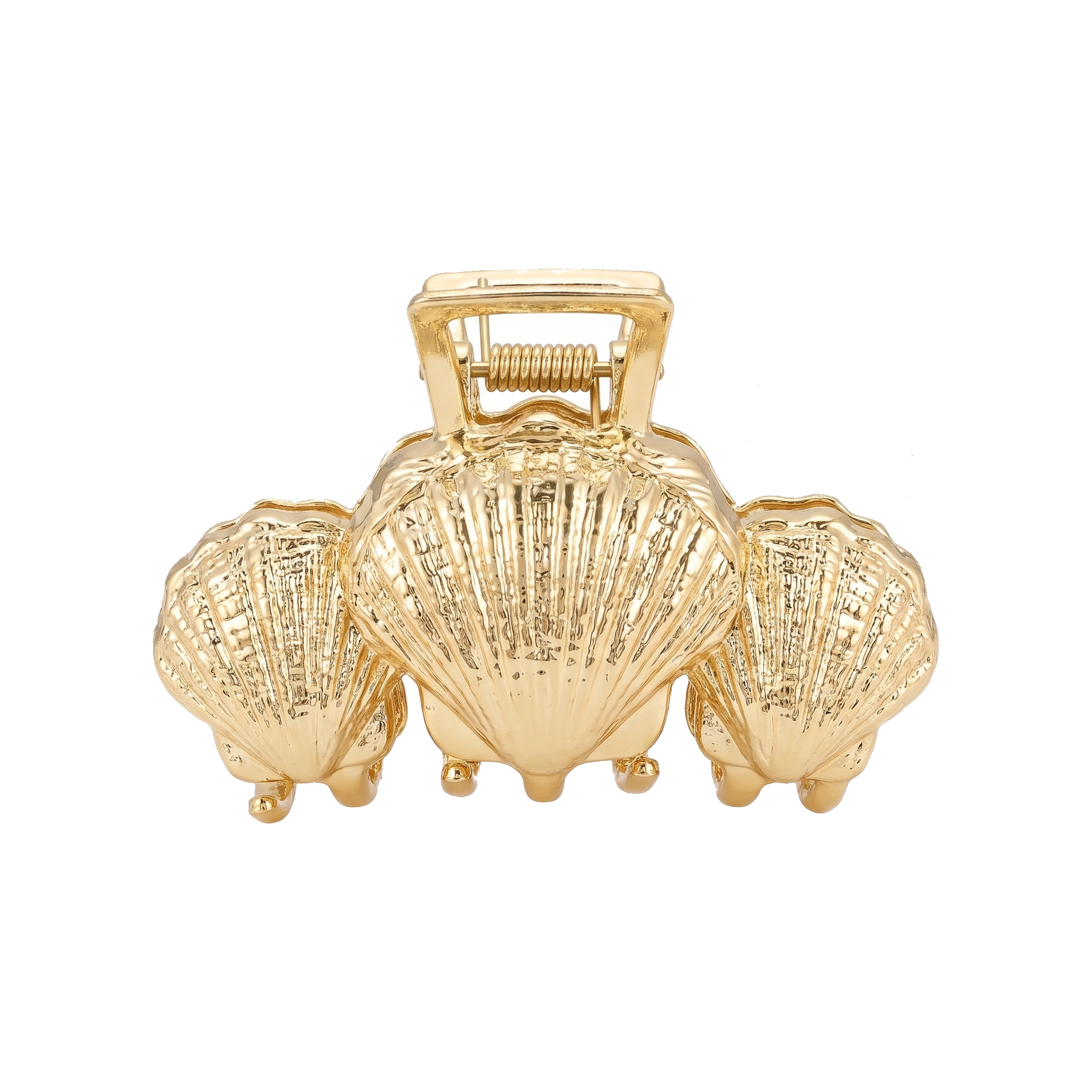 Gold Shell Claw Clip