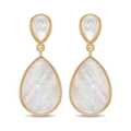 Mother-of-Pearl Teardrop Earrings — Glam by Layal