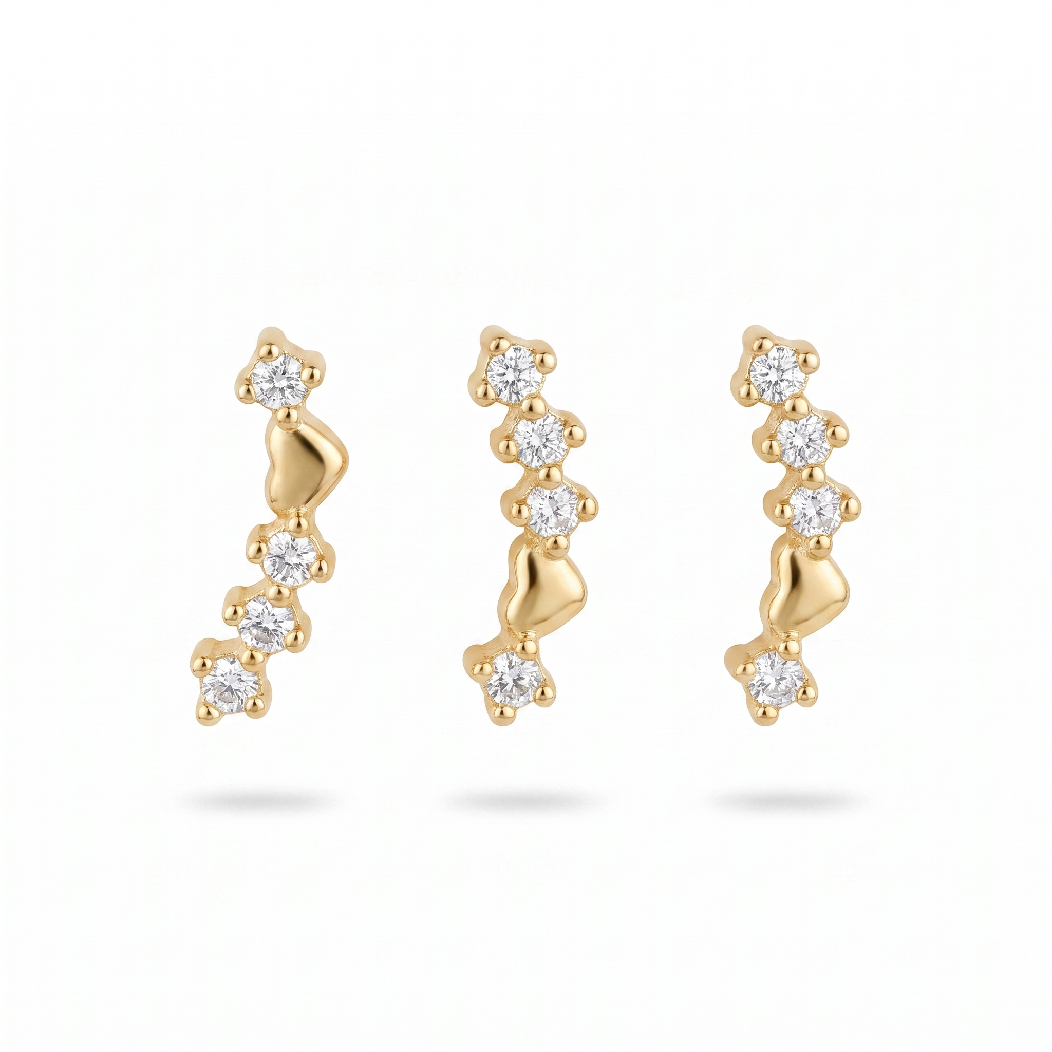 Crystal Pebble Climber Studs
