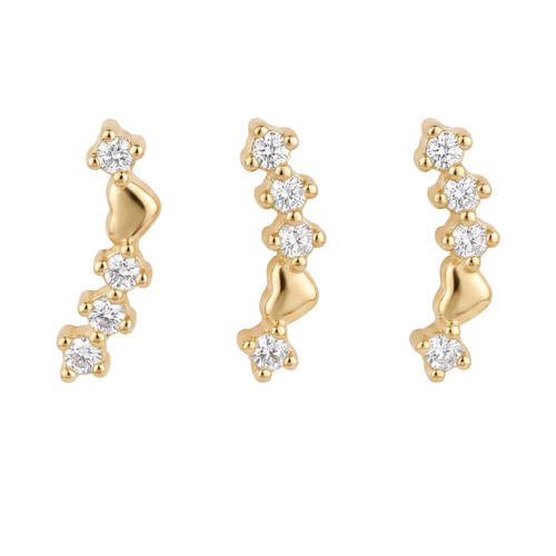 Crystal Pebble Climber Studs