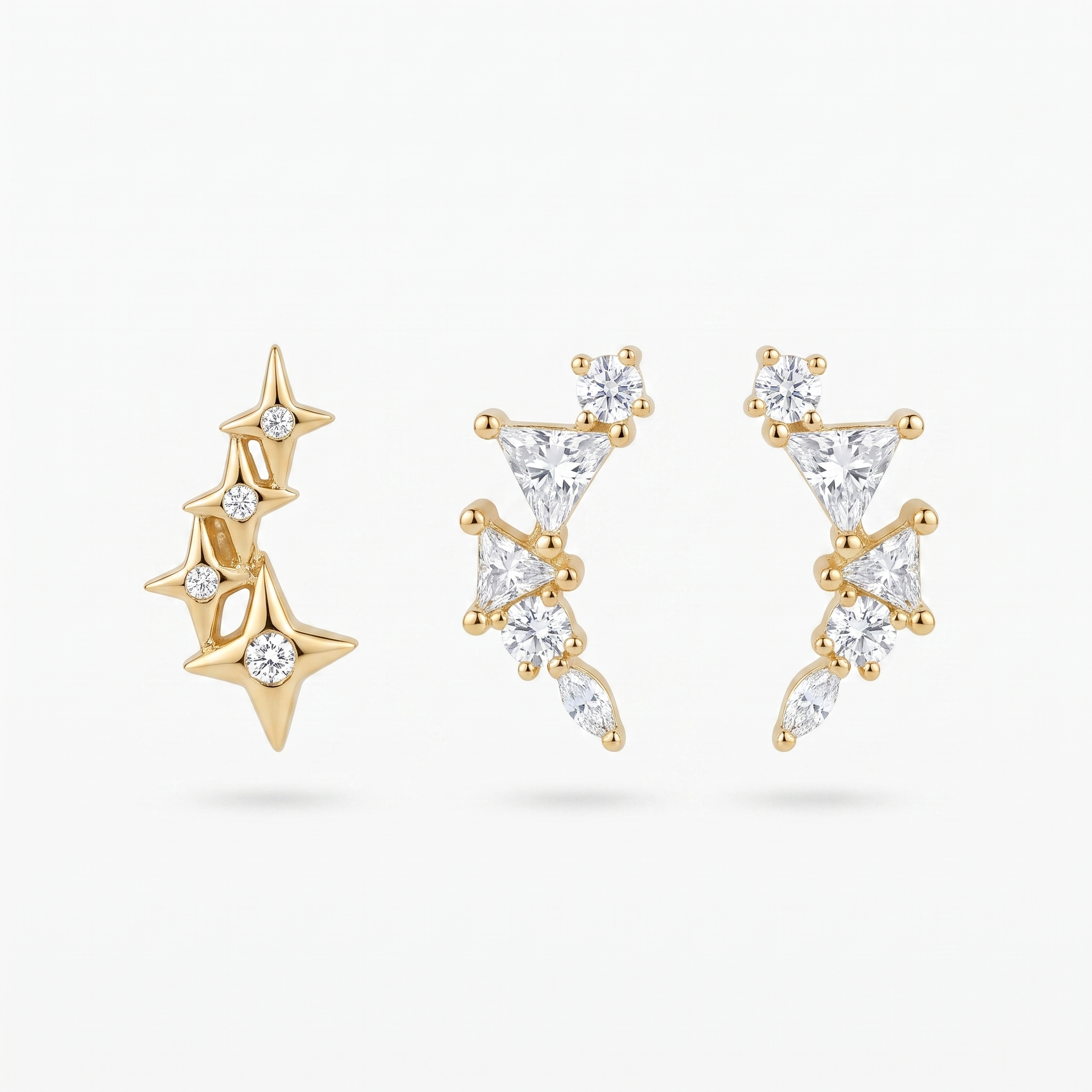 Crystal Star Climber Studs