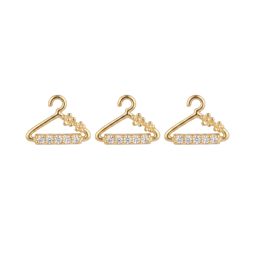 Crystal Hanger Studs