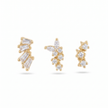 Crystal Cluster Studs