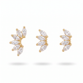 Marquise Fan Studs