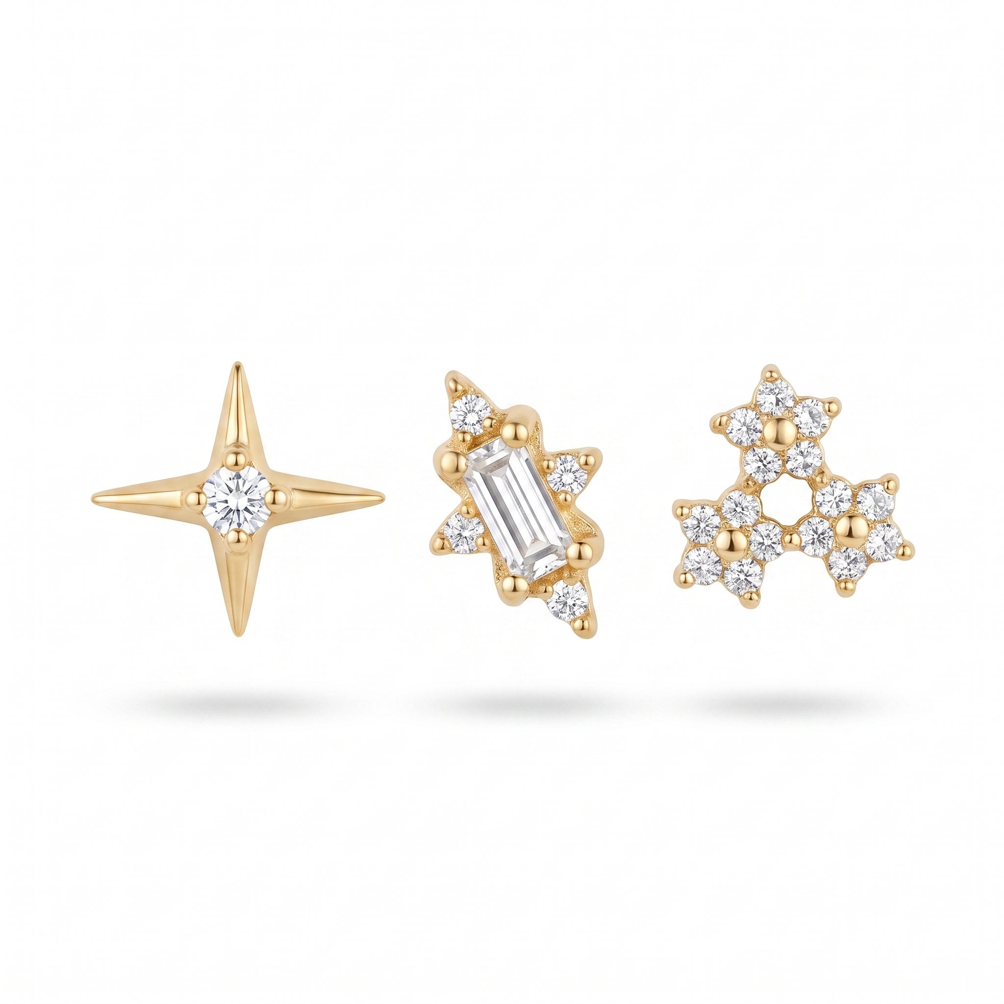 Star & Cluster Studs