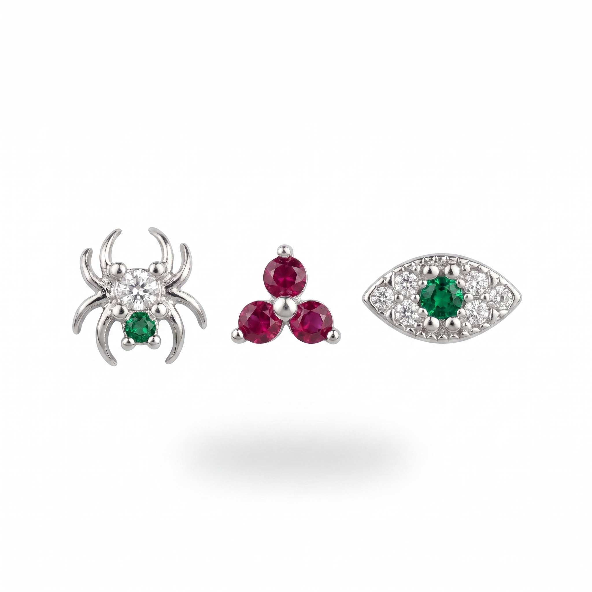 Spider & Evil-Eye Studs