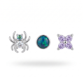 Spider & Opal Studs