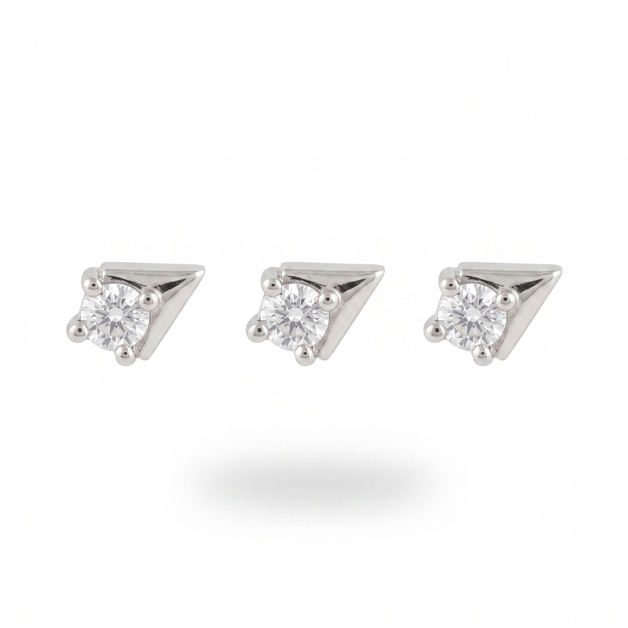 Crystal Spike Studs