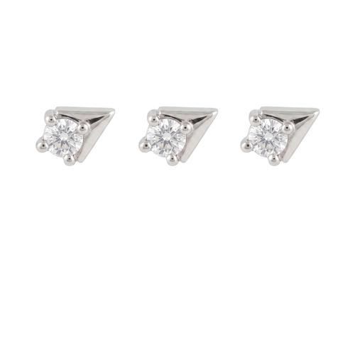 Crystal Spike Studs