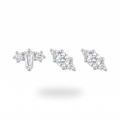 Baguette Cluster Studs