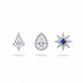 Kite & Sapphire Star Studs