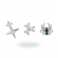 Shooting Star & Spider Studs