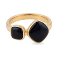 Black Onyx Twin Ring — Glam by Layal