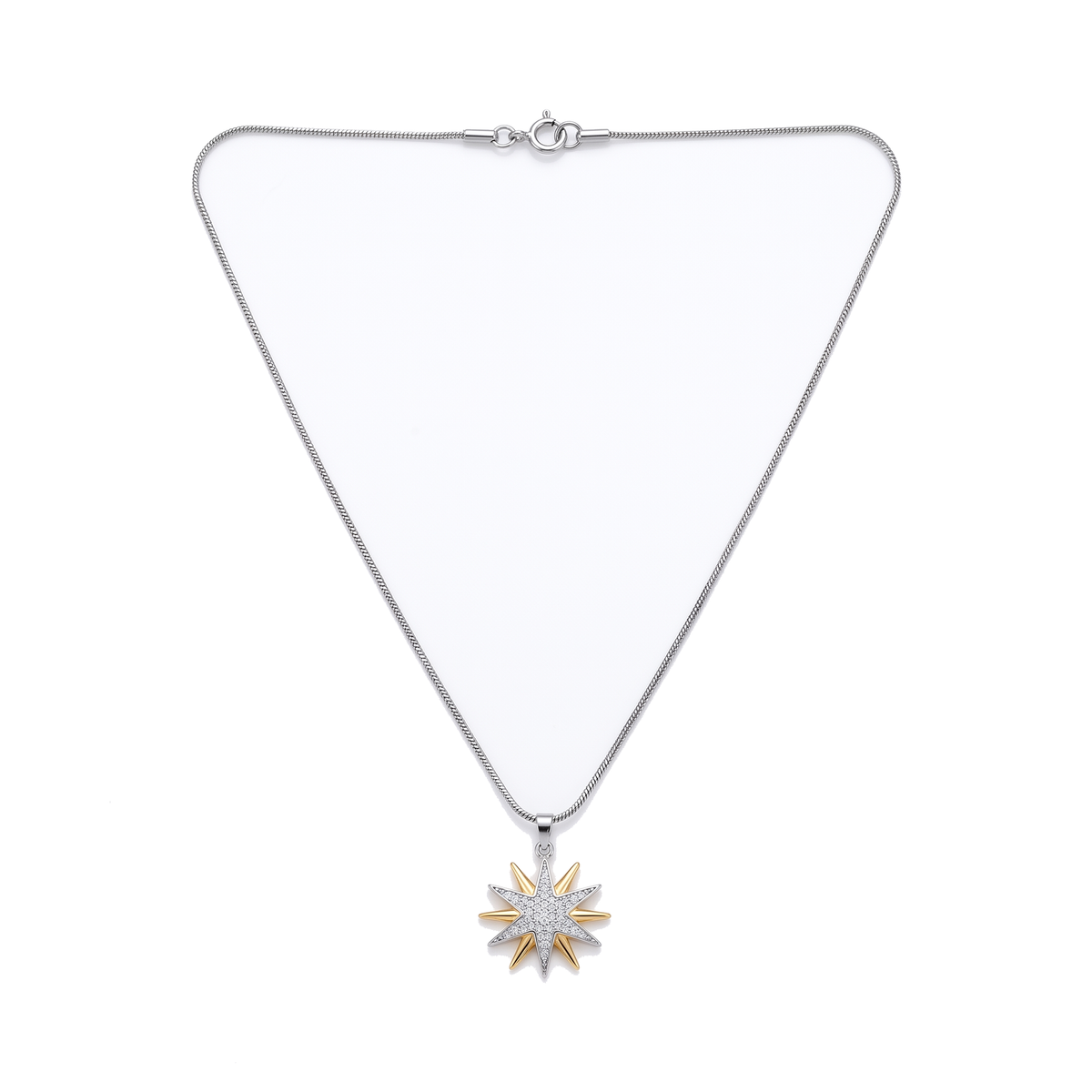 Gold Starburst Necklace — Glam by Layal