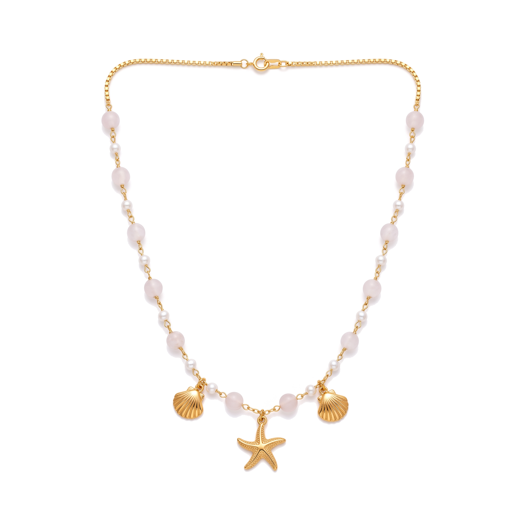 Pearl starfish Necklace — Glam by Layal