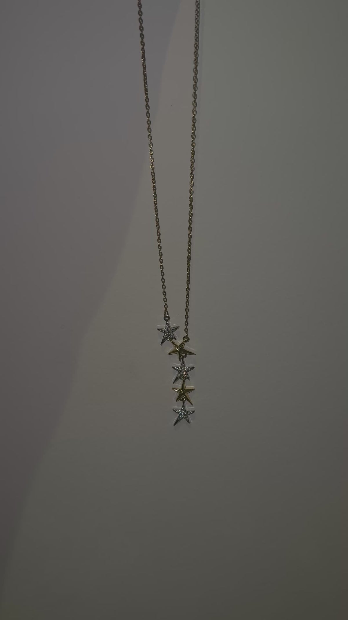 Gold Star Layered Necklace