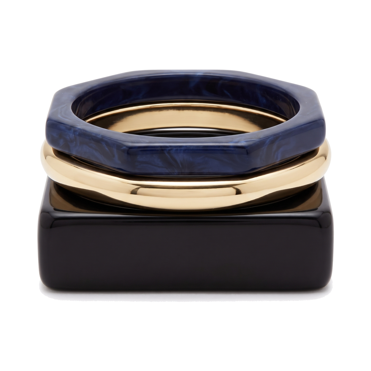 Resin Bangle Stack — Glam by Layal